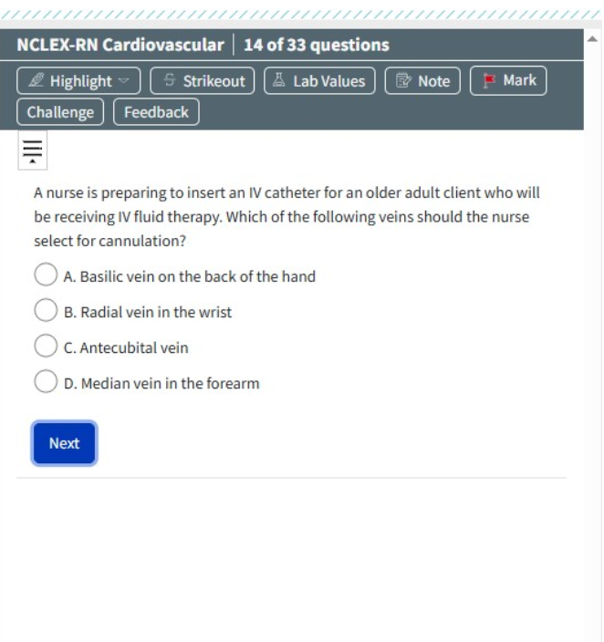 Cardiovascular-NCLEX RN Exam Prep 2026/27
