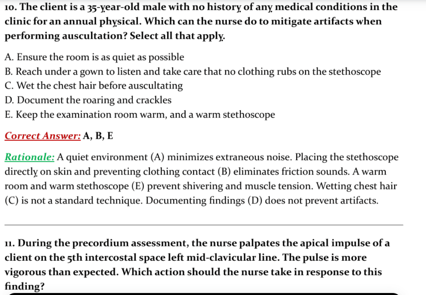 D443 Objective Assessment Health Assessment OA – Actual Questions & Answers (WGU) (Latest, Exams of Nursing