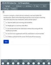Endocrine-NCLEX RN Exam  Prep 33 questions
