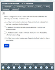 Gerontology-NCLEX RN Exam Prep 14 Questions