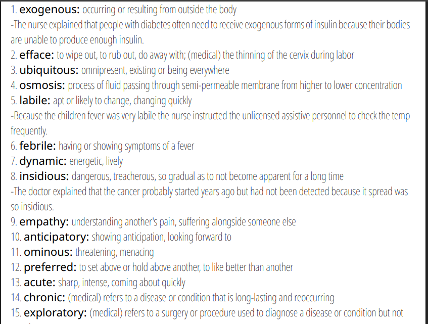 HESI A2 Practice - Elsevier Vocabulary 2026 eBook-226 Questions