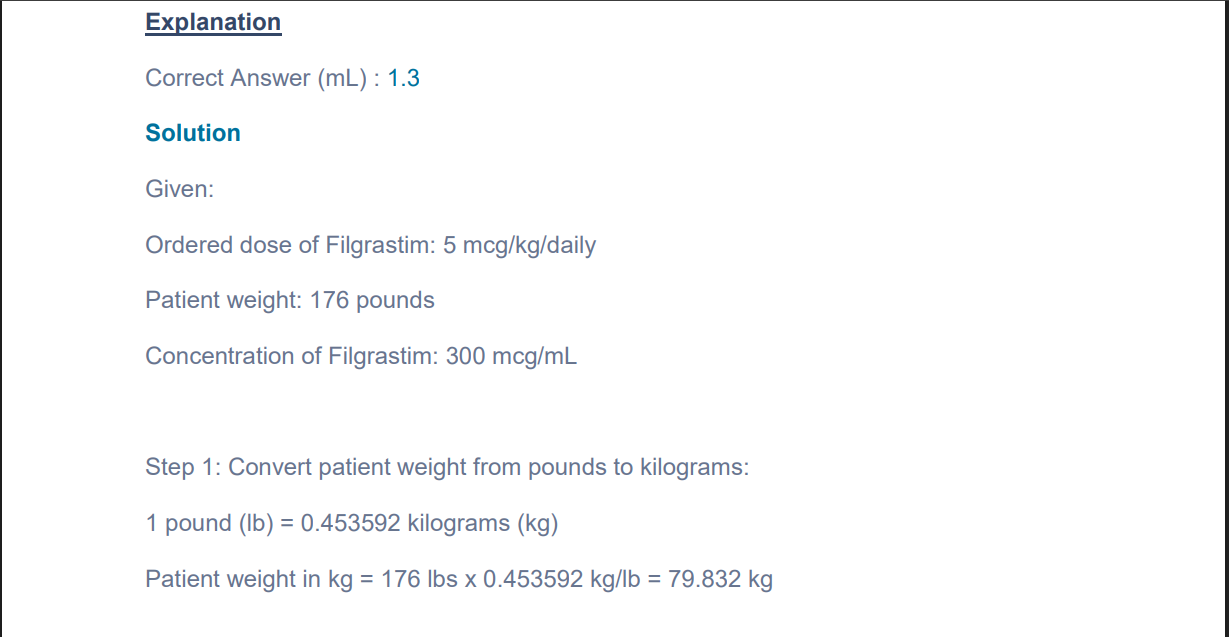 (New version) HESI RN Dosage Calculations: Comprehensive Practice Questions