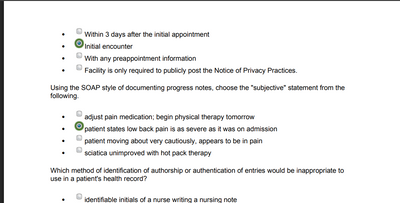 (Proctored Exam Study Guide) Health Data Content & Standards (HIM 1-4) Key Concepts