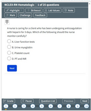 Hematologic-ATI NCLEX RN Exam Prep 25 Questions