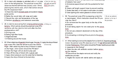 (Q&A) Lpn Med Surg Proctored Exam 60 Questions Quizlet