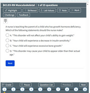 Musculoskeletal-ATI NCLEX RN Exam Prep 25 Questions