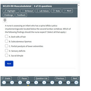 Musculoskeletal-ATI NCLEX RN Exam Prep 25 Questions