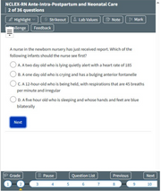 ATI NCLEX-RN Ante-Intra-Postpartum and Neonatal Care 36 Prep Questions