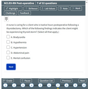 Post-operative-ATI NCLEX RN Exam Prep