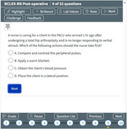 Post-operative-ATI NCLEX RN Exam Prep
