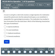 Pre-Operative-ATI NCLEX RN Mastery Guide 15 Questions