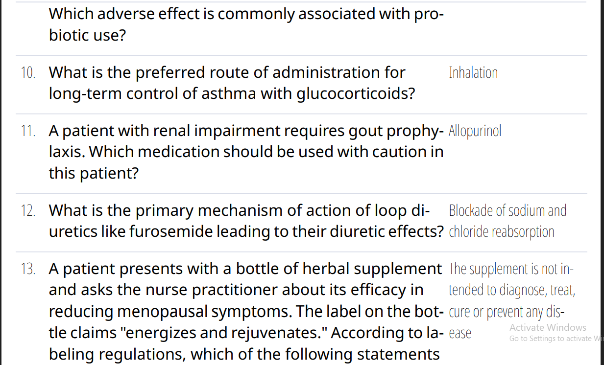 (New Proctored Exam Guide) NR565 Final Exam Questions: Pharmacological Concepts and Implications