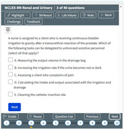 Renal and Urinary-ATI NCLEX RN Exam Prep 40 Questions
