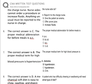 New: CNA WRITTEN TEST QUESTIONS 2026-60 Questions