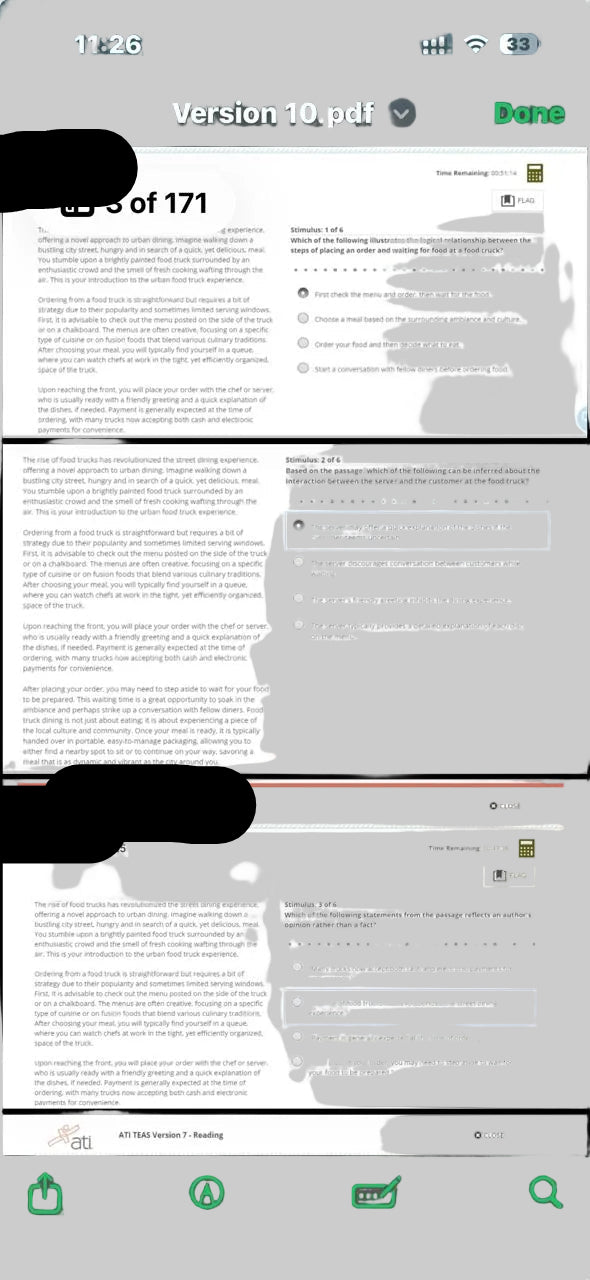 (All New Versions-10) TEAS 7 Study Guide Actual Exam Questions 2026